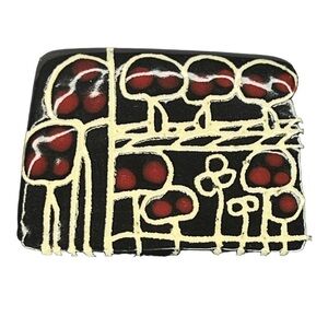 Handmade Glazed Ceramic Pin